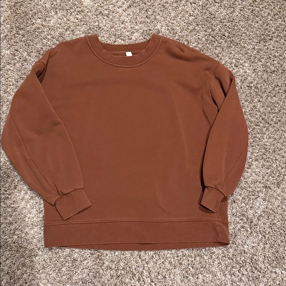 lululemon athletica Tops - Lululemon Women’s Brown/Rust Sweatershirt